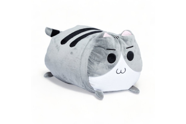 Gato Kawaii Gris Peq