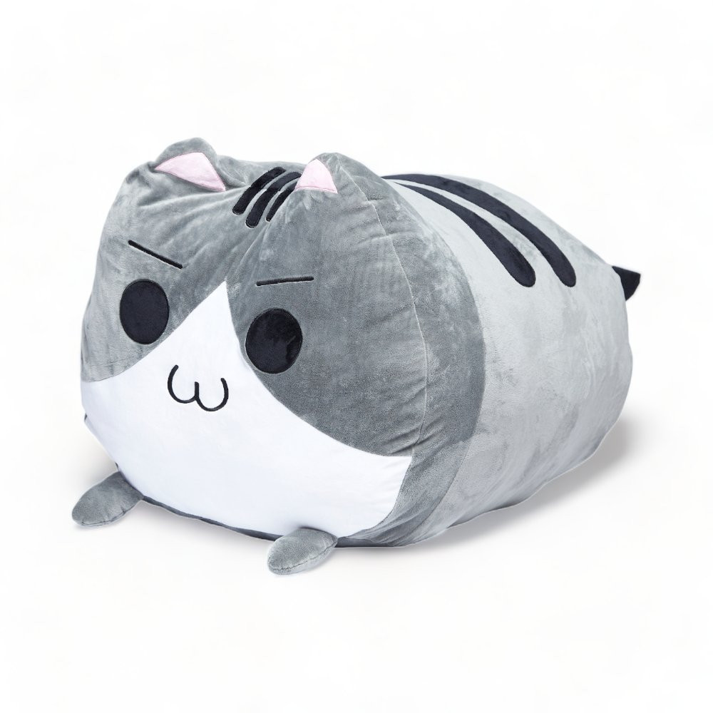 Gato Kawaii Gris Gigante