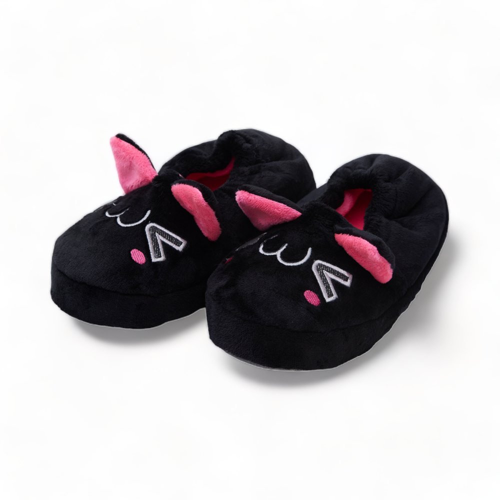 Pantuflas Gato Negro 24