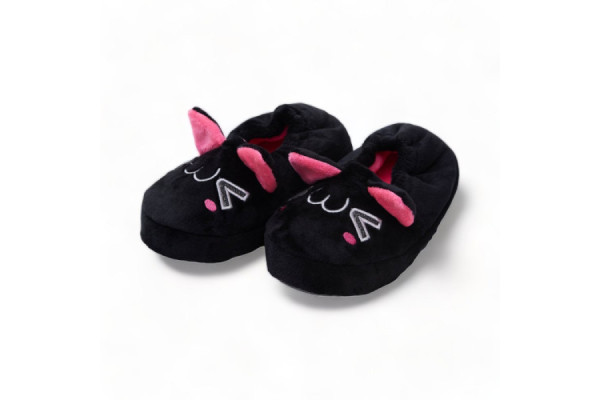 Pantuflas Gato Negro 26