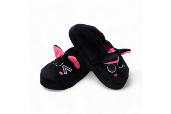 Pantuflas Gato Negro 26