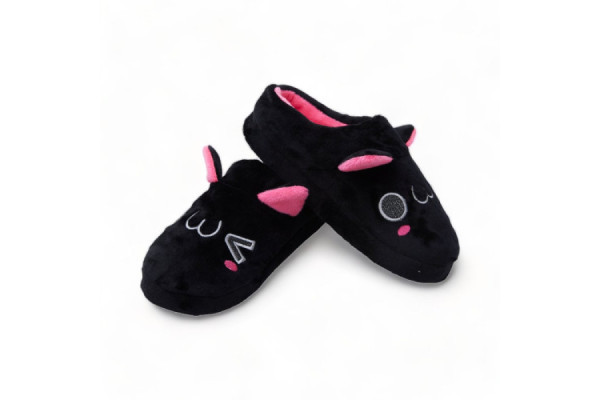 Pantuflas Gato Negro 34