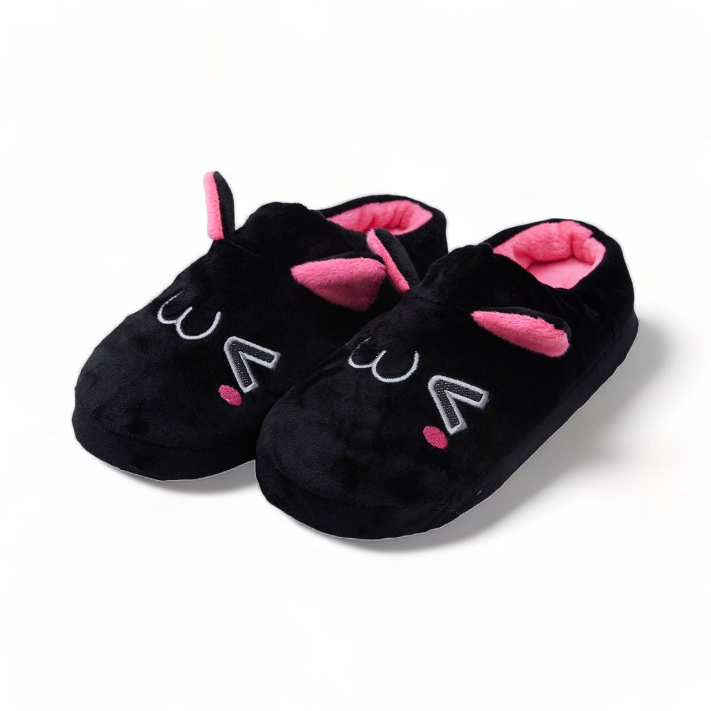 Pantuflas Gato Negro 40