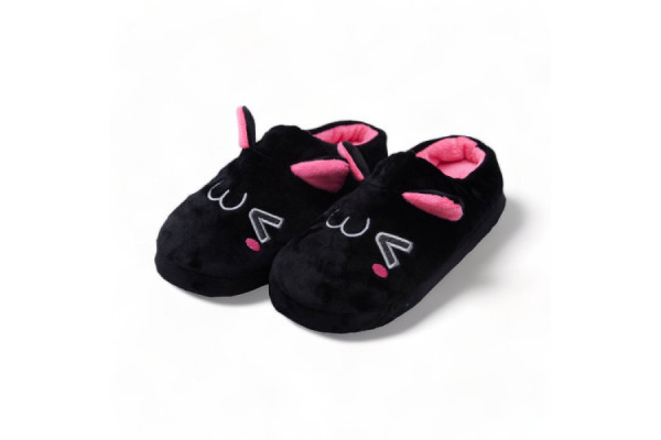 Pantuflas Gato Negro 34