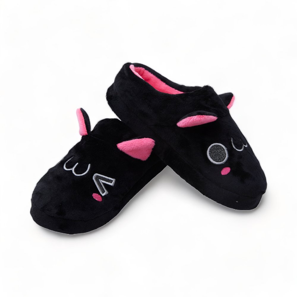 Pantuflas Gato Negro 42