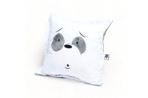 Cojin Escandaloso Panda Flores