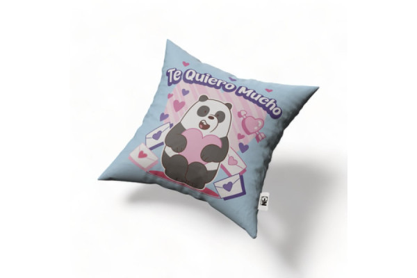 Cojin Escandaloso Pardo Corazon