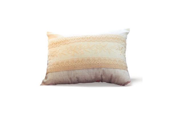 Cojin Hogar Flores Turquesa