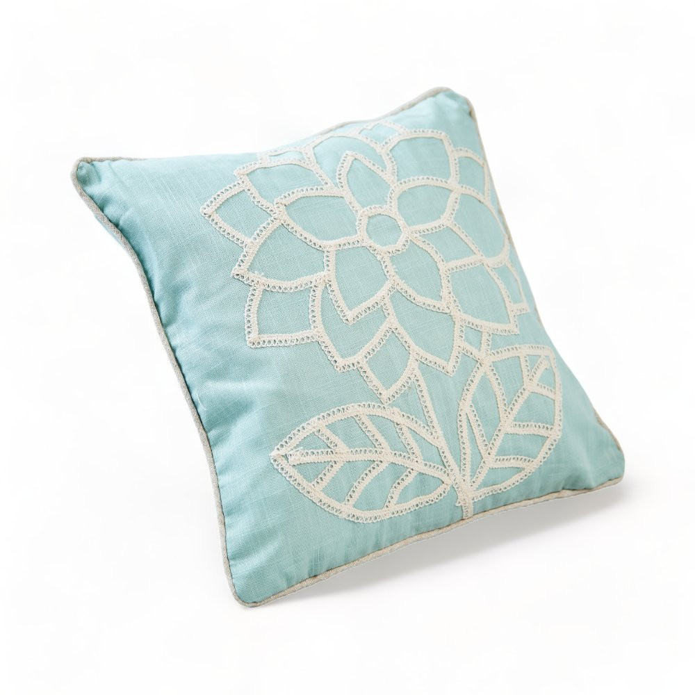 Cojin Hogar Flor Vintage