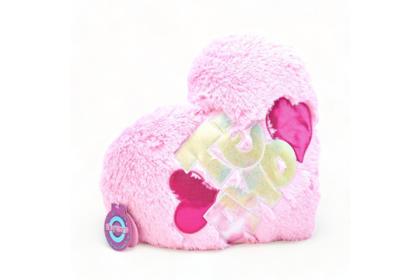 Corazon Felpa Rosado Med