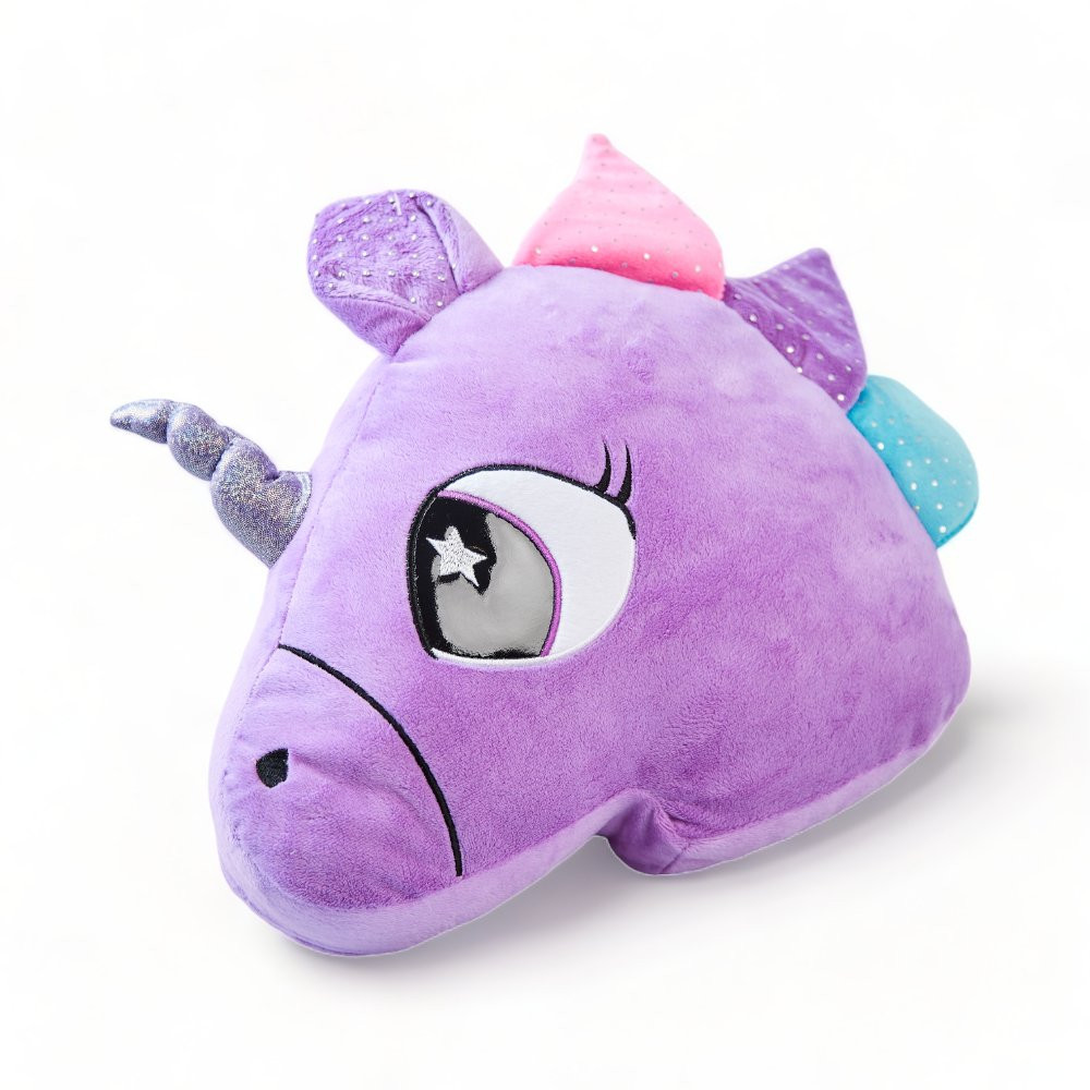 Cabeza Unicornio Lila