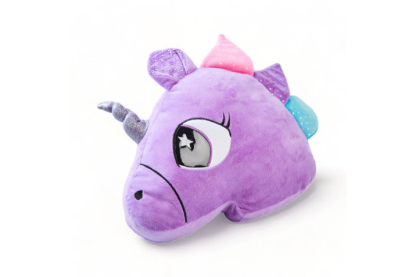Cabeza Unicornio Lila