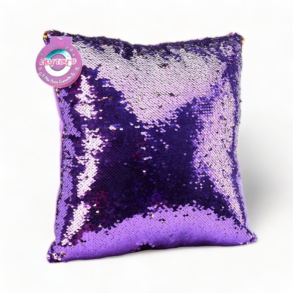 Cojin Lentejuelas Cuadrado