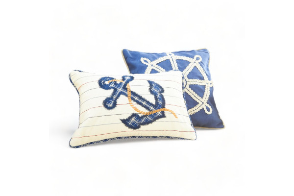 Cojin Hogar Cuadros Yute