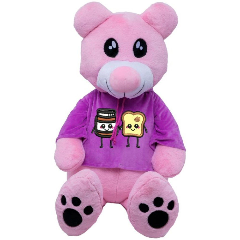 Oso Rosado Mike Extra Gigante