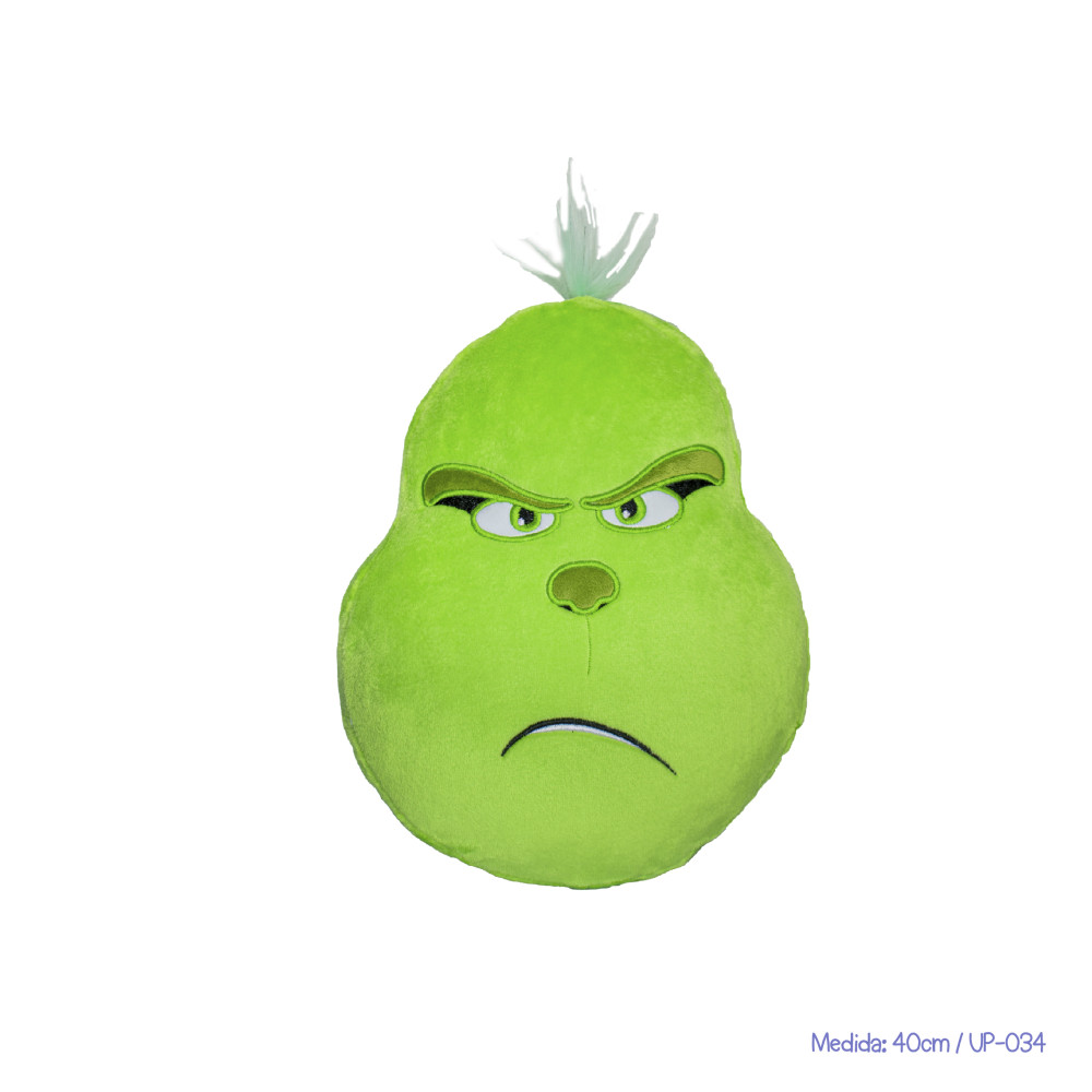 CABEZA GRINCH ENOJADO