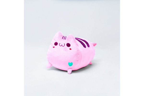 GATO KAWAI VALENTÍN ROSADO MED