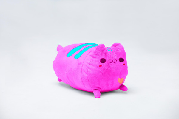 Gato Acostado Valentin Rosado Peq