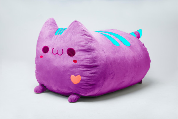 Gato Acostado Valentin Lila Gig